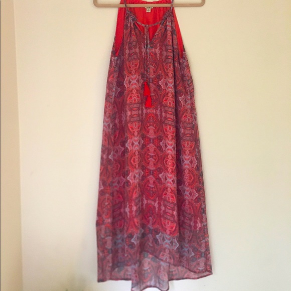 Lucky Brand Dresses & Skirts - $35 SALE! Lucky Brand Strappy Maxi High-low Dress